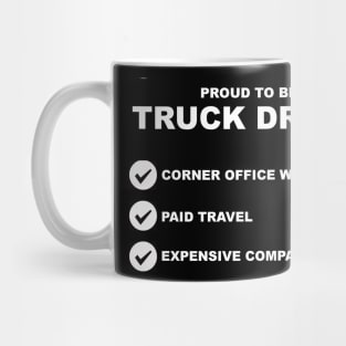 Proud to be a Truck Driver Mug